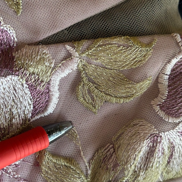 Purple Floral MARINA Cocktail Dress - Picture 9 of 9